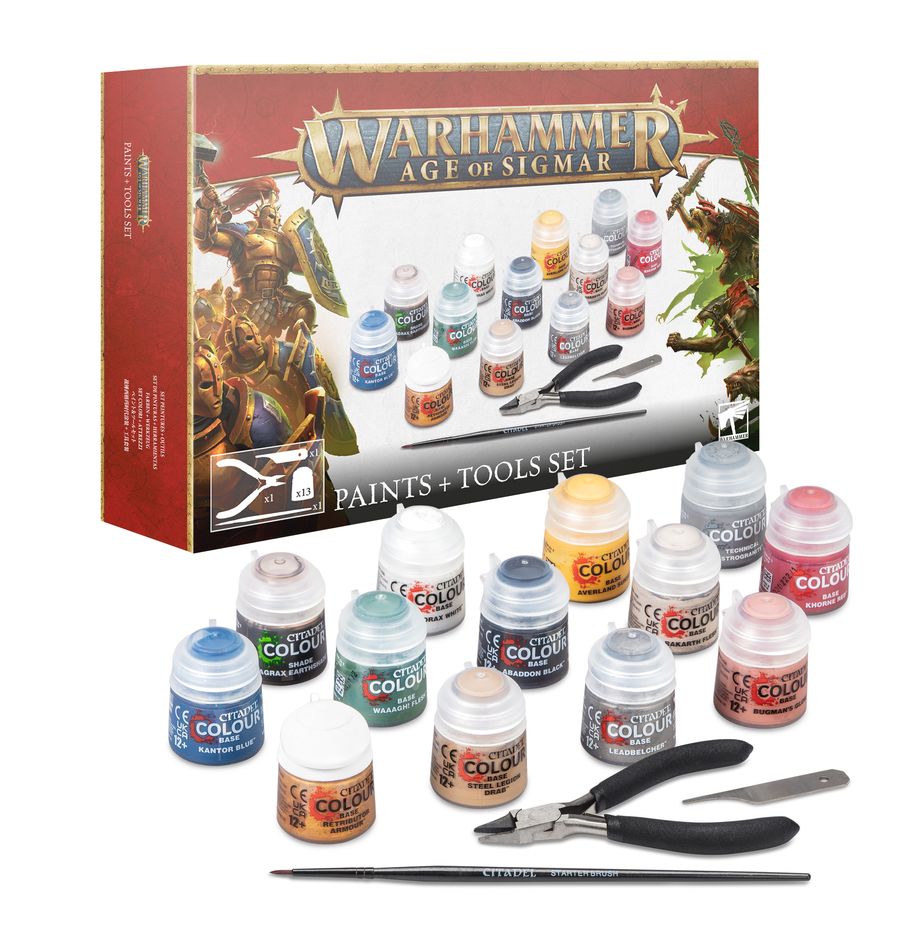Warhammer 40k Age of Sigmar Färg och Verktyg (CAN/POL/SCANDINAVIA)