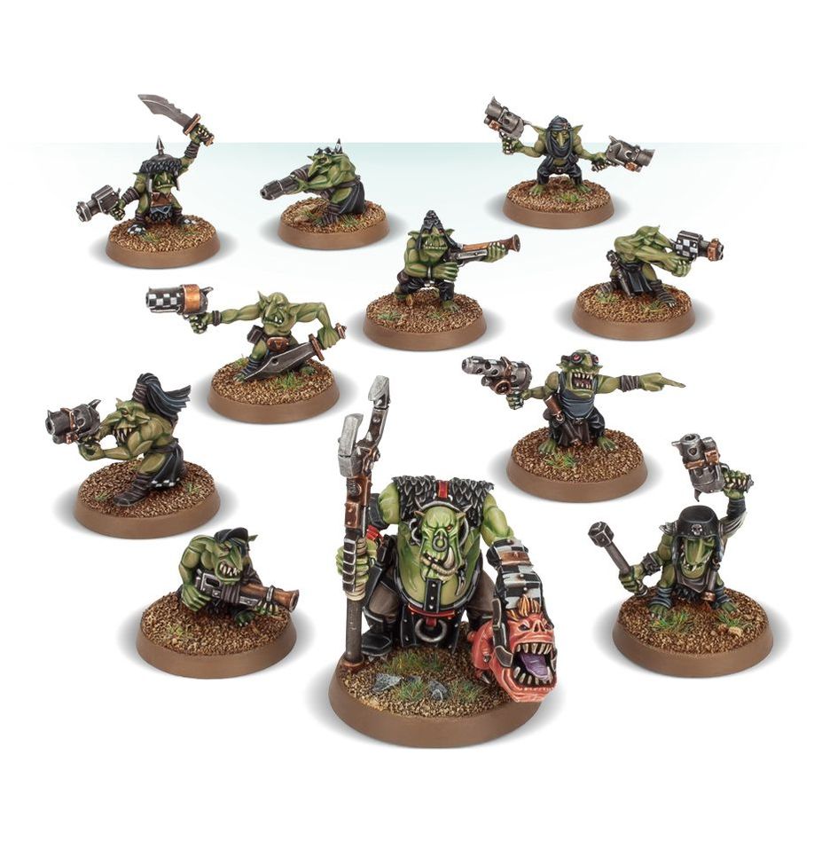 Warhammer 40k Orks: Runtherd and Gretchin - 2