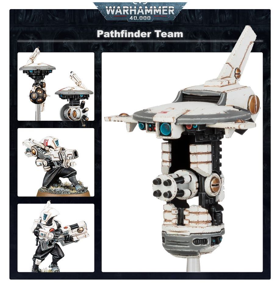 Warhammer 40k T'au Empire: Pathfinder Team - 3