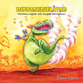 Pappa kapsyl Dinosaurielåtar - Världens äldsta och Tyngsta barnskiva