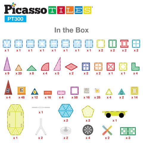 Picasso-Tiles 300 bitar - 3