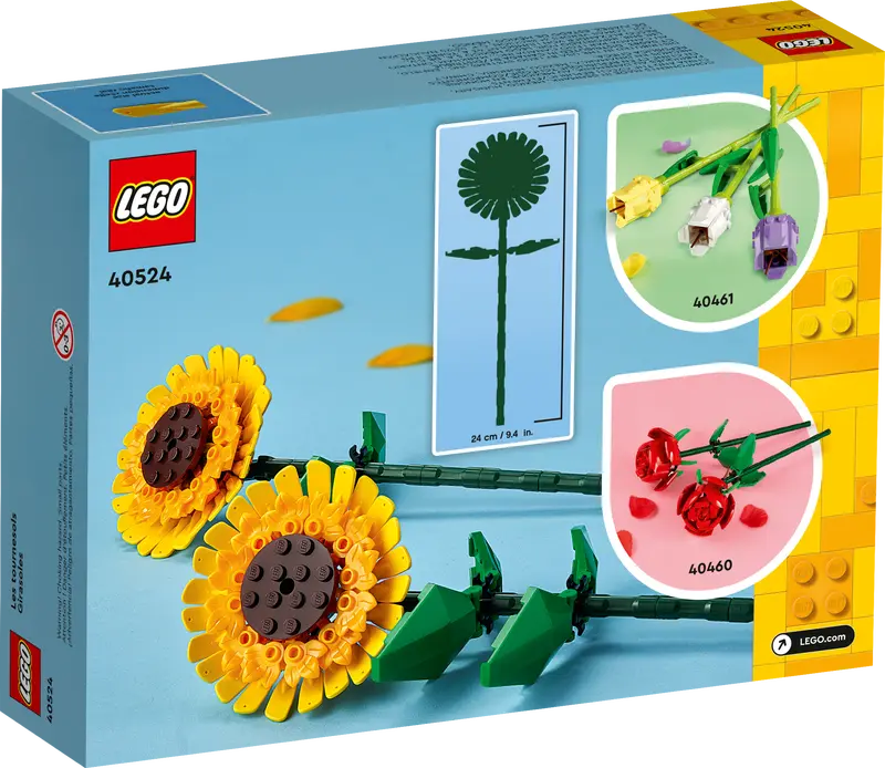 LEGO Botanical Collection 40524 Solrosor - 4