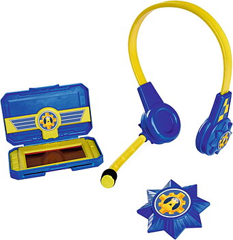 Brandman Sam Police Headset and Smartphone