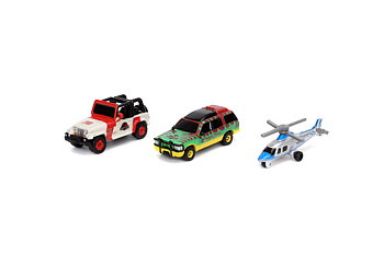 Jada Jurassic Park 3-Pack Nano Bilar