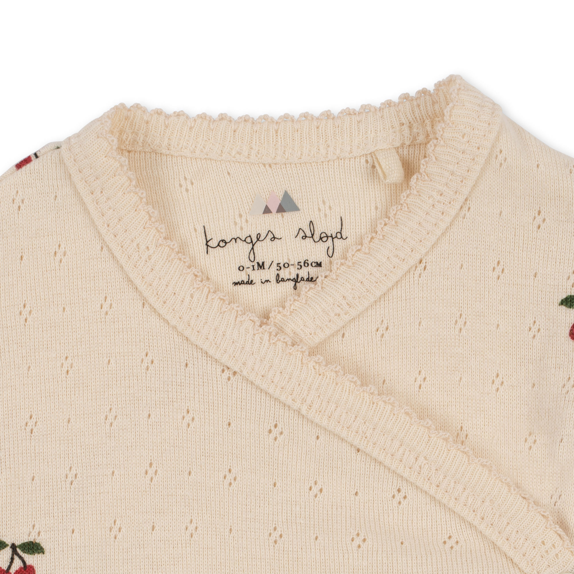 Minnie Newborn Body Cherry Storlek 68 - Konges Sløjd - 4