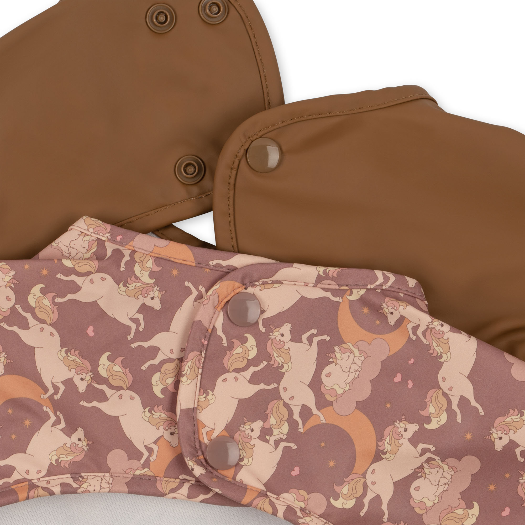 Haklapp med Arm 2-Pack, Unicorn/Cocnout - Konges Sløjd - 2