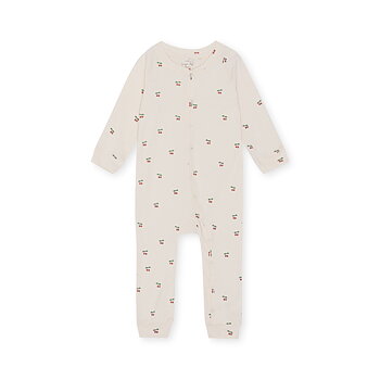 Pyjamas / Onesie Cherry Storlek 86 - Konges Sløjd