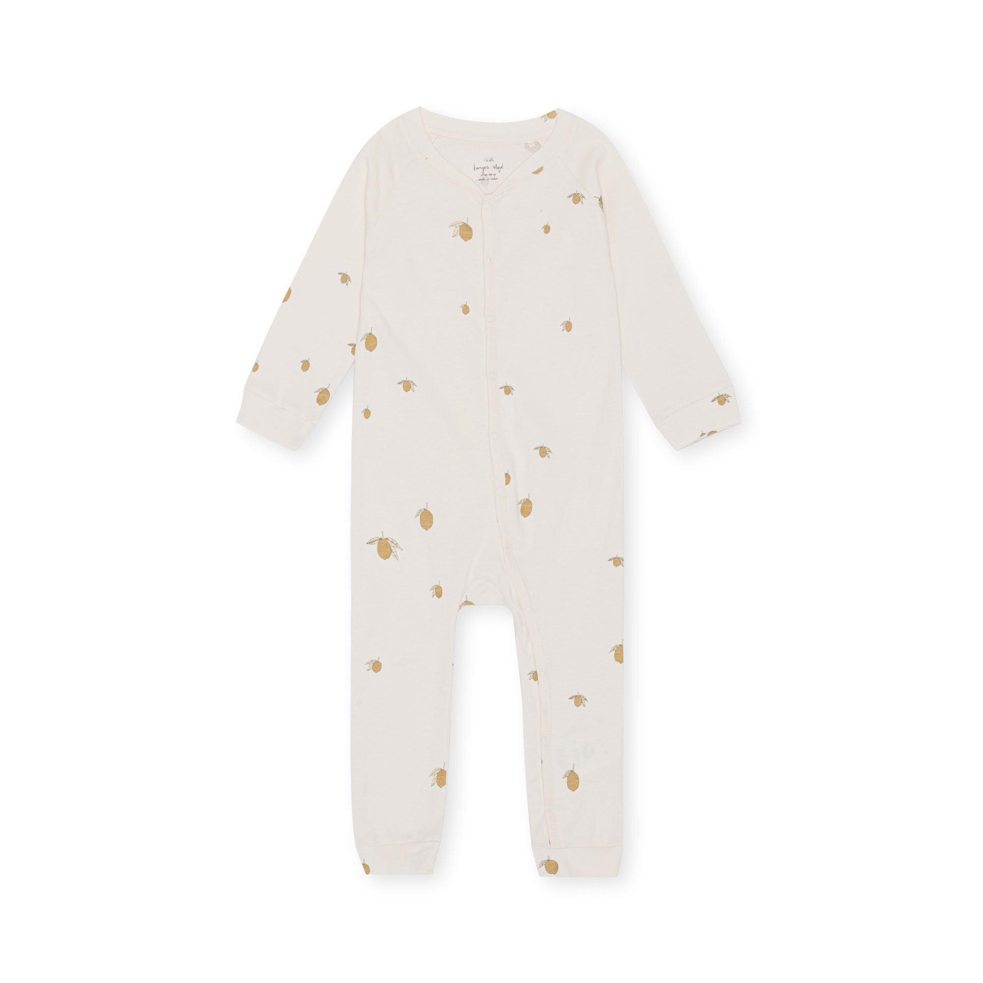 Pyjamas / Onesie Lemon Storlek 74 - Konges Sløjd