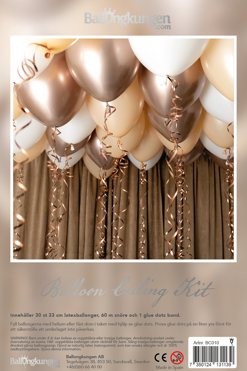 Ballongkit Takdekoration Blush - Ballongkungen - 2