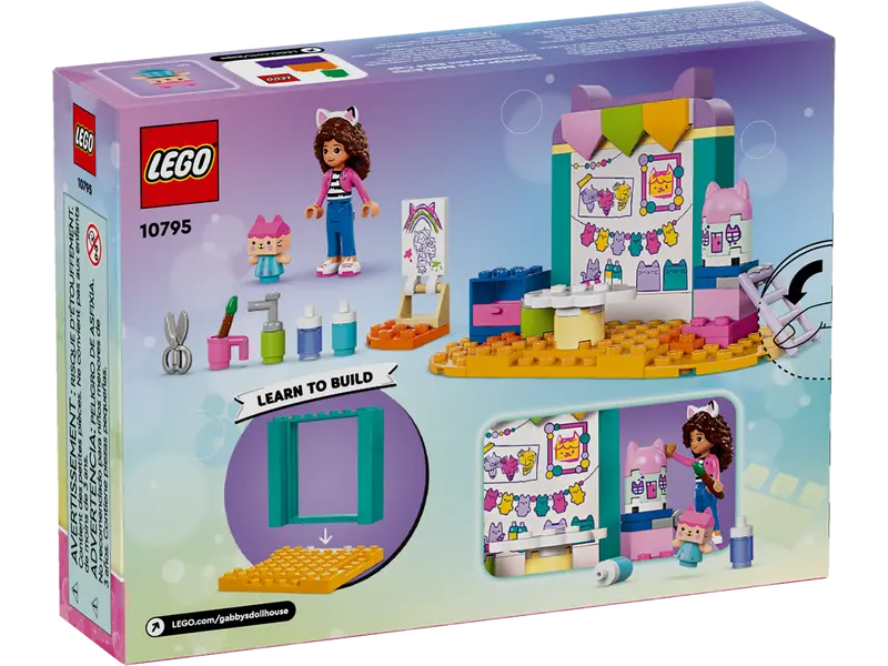 LEGO Gabby's Dollhouse 10795 Pyssel med Lill-boxen - 7
