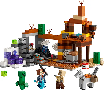 LEGO Minecraft 21263 Gruvschaktet i Stenöknen