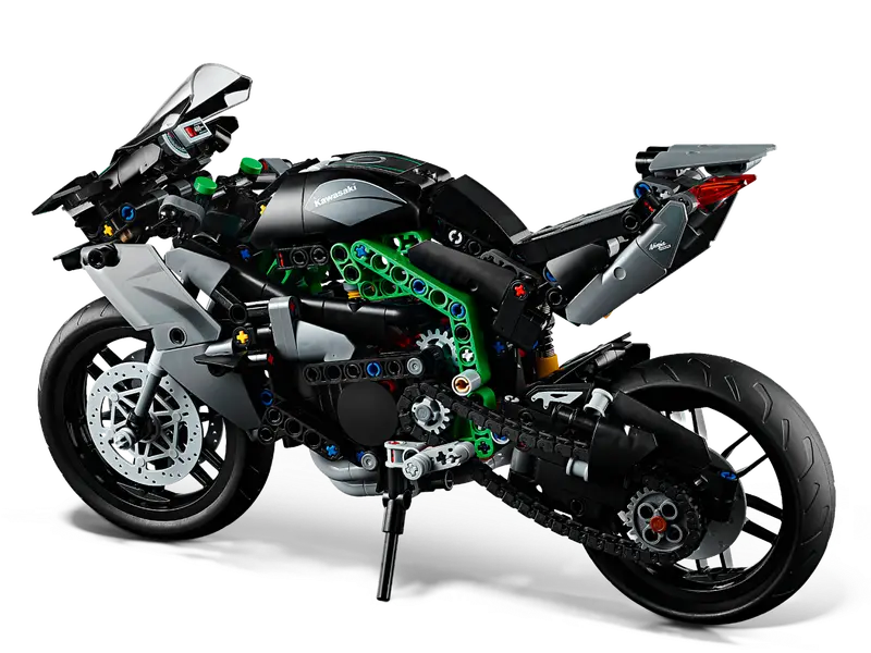 LEGO Technic 42170 Kawasaki Ninja H2R Motorcykel - 6