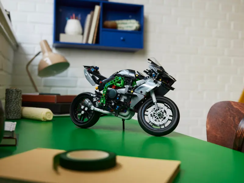 LEGO Technic 42170 Kawasaki Ninja H2R Motorcykel - 5