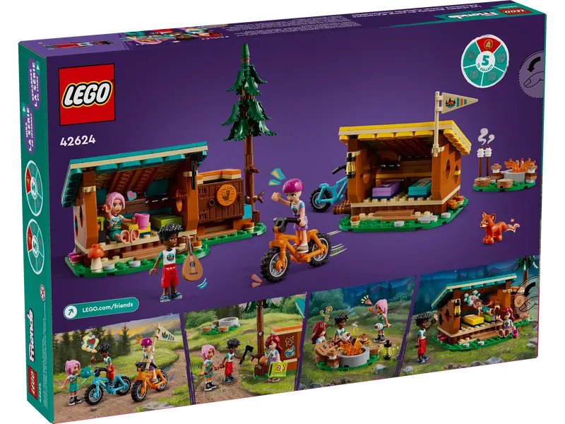 LEGO Friends 42624 Äventyrsläger Mysiga stugor - 11