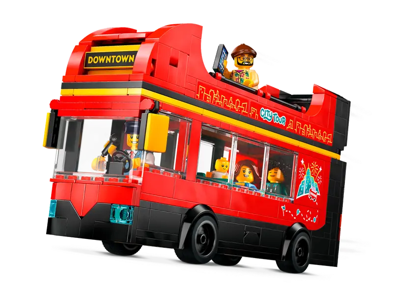 LEGO City 60407 Röd Dubbeldäckare för Sightseeing - 8