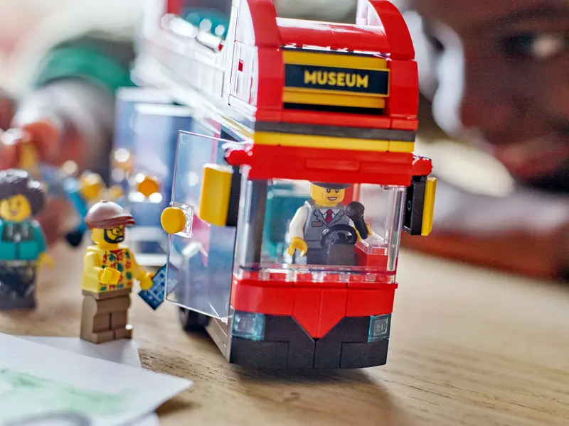LEGO City 60407 Röd Dubbeldäckare för Sightseeing - 7