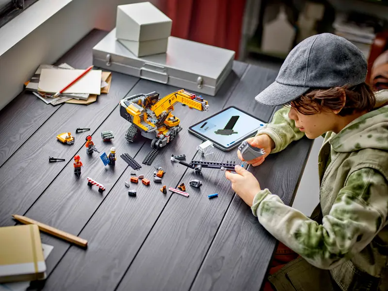 LEGO City 60420 Gul Grävmaskin - 7