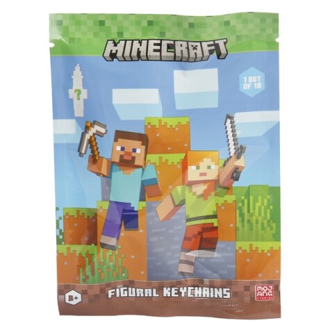 Minecraft Figurnyckelring 1-pack Foliepåse