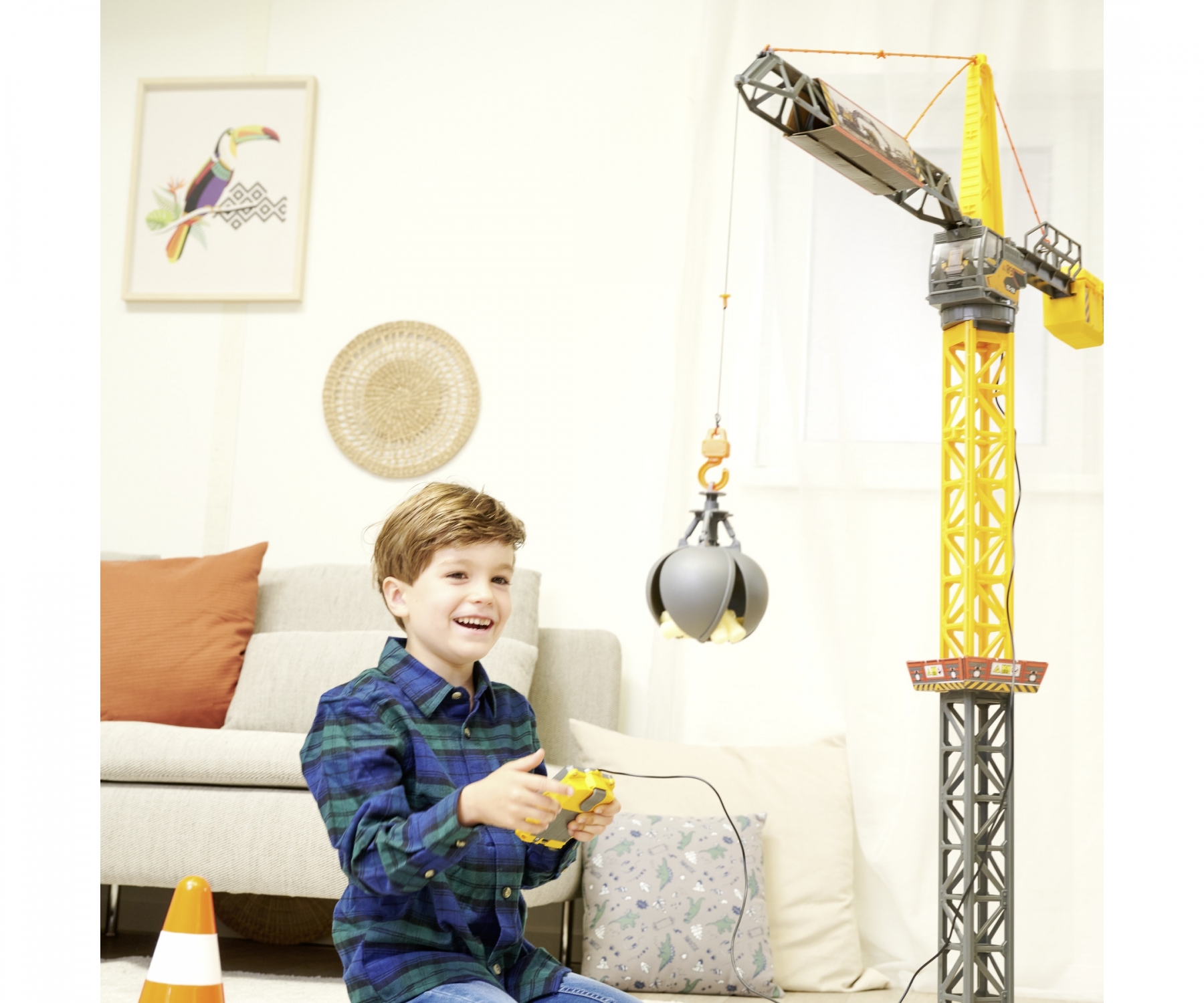 Dickie Toys Lyftkran, Mighty Crane - 4