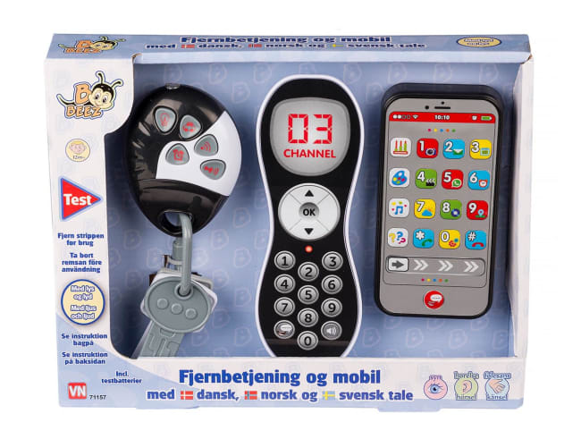 Way2Play Tvkontroll, Mobil Och Bilnyckel