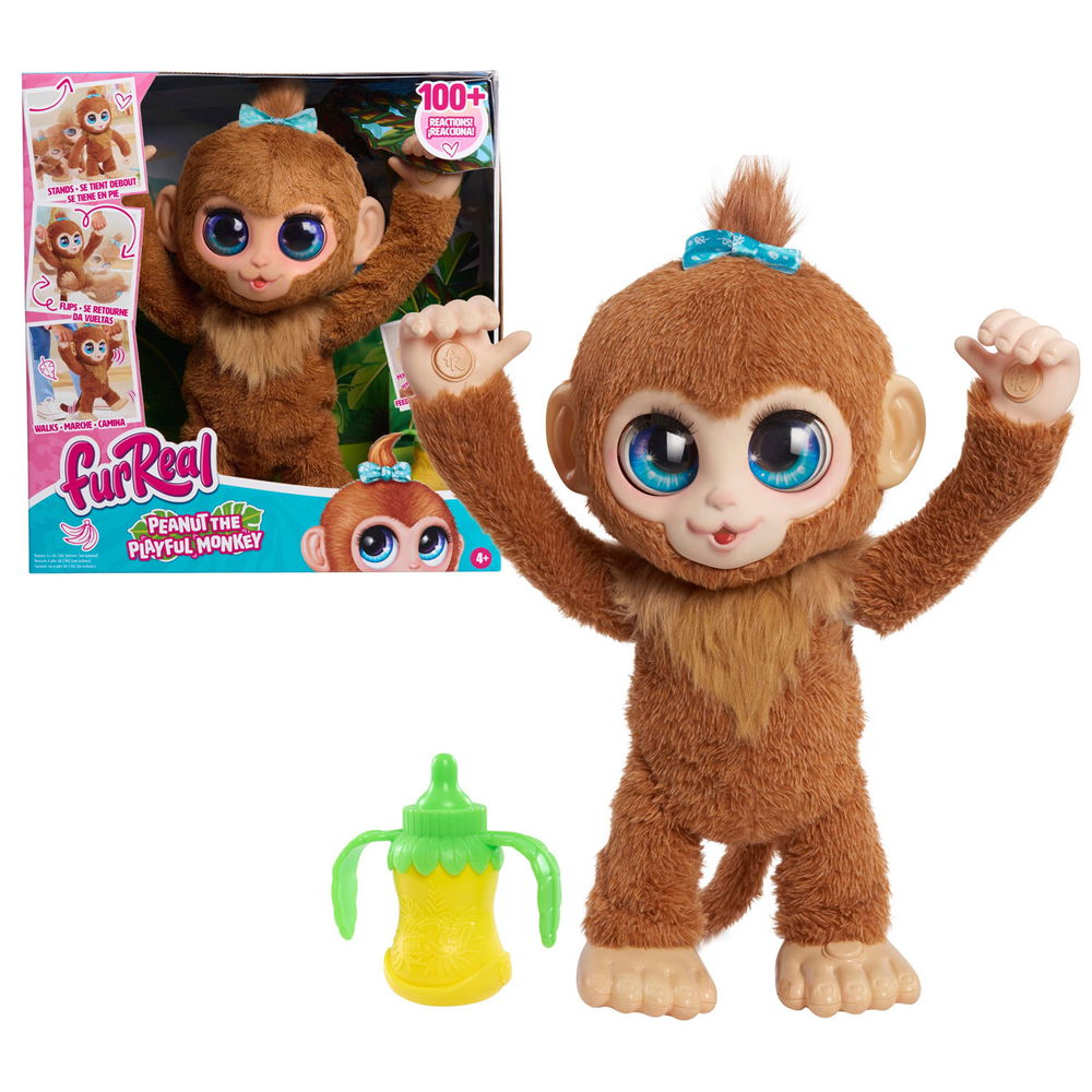 FurReal Peanut The Playful Monkey 40 cm - 4