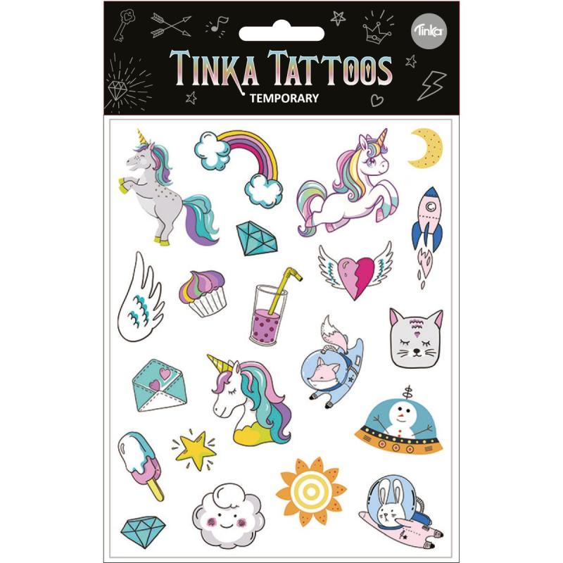 Tatuering Unicorn - Tinka