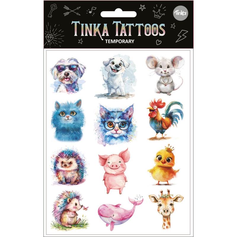 Tatuering Söta Djur - Tinka