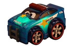 BB Junior Push & Glow Police Car - 2