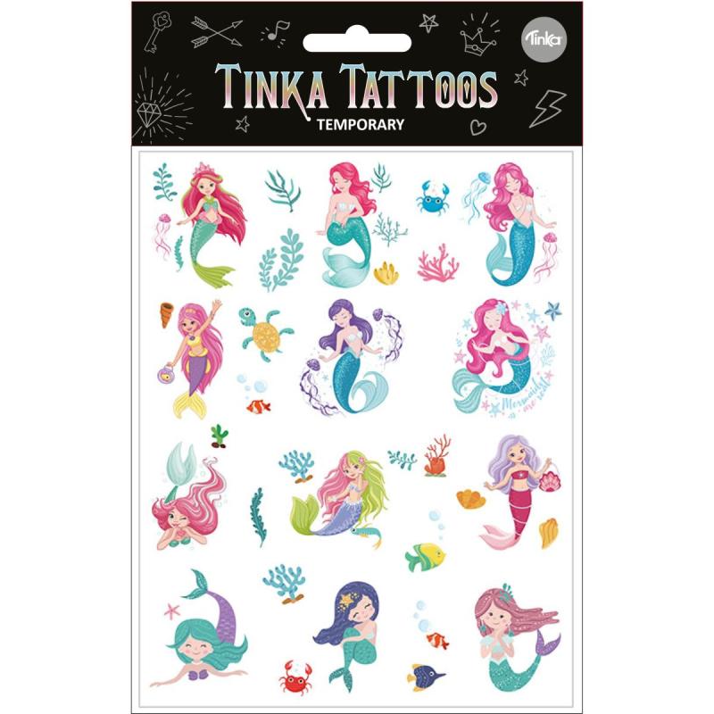 Tatuering Sjöjungfru - Tinka