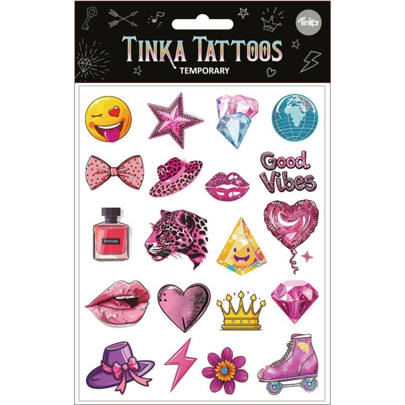 Tatuering Good Vibes - Tinka