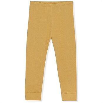 Siff Leggins Mustard Gold Storlek 9 månader - Konges Sløjd
