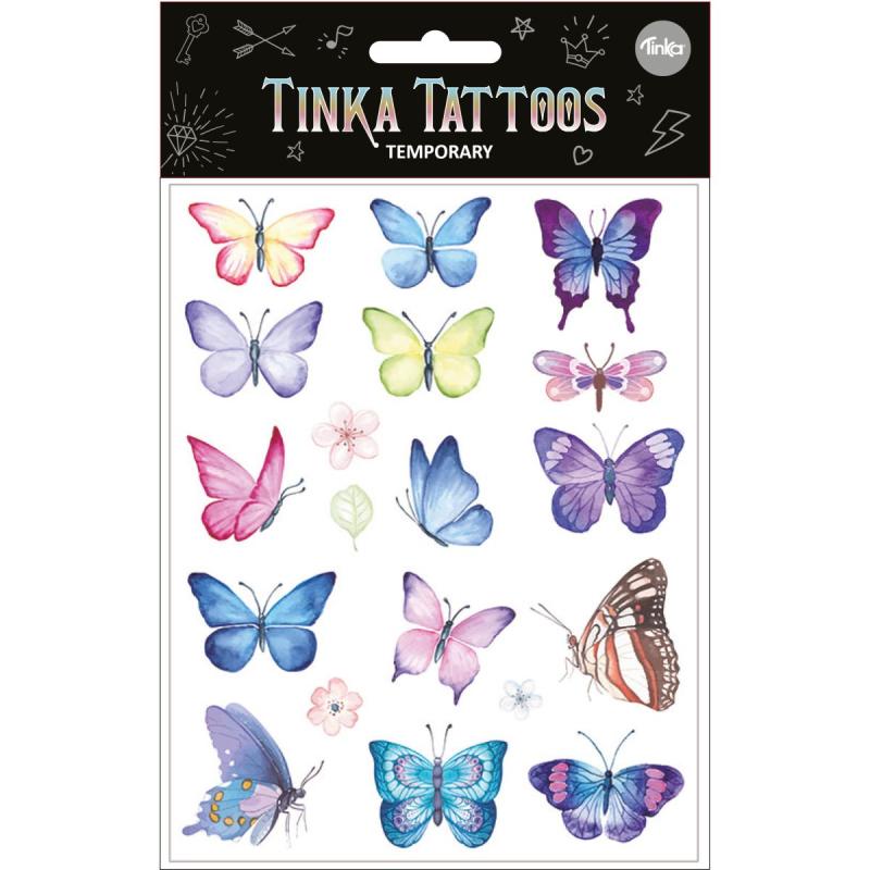 Tatuering Fjärilar - Tinka