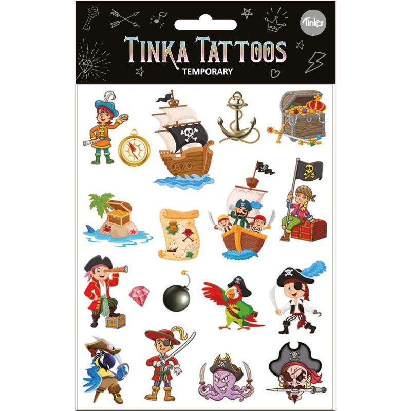 Tatuering Pirat  - Tinka