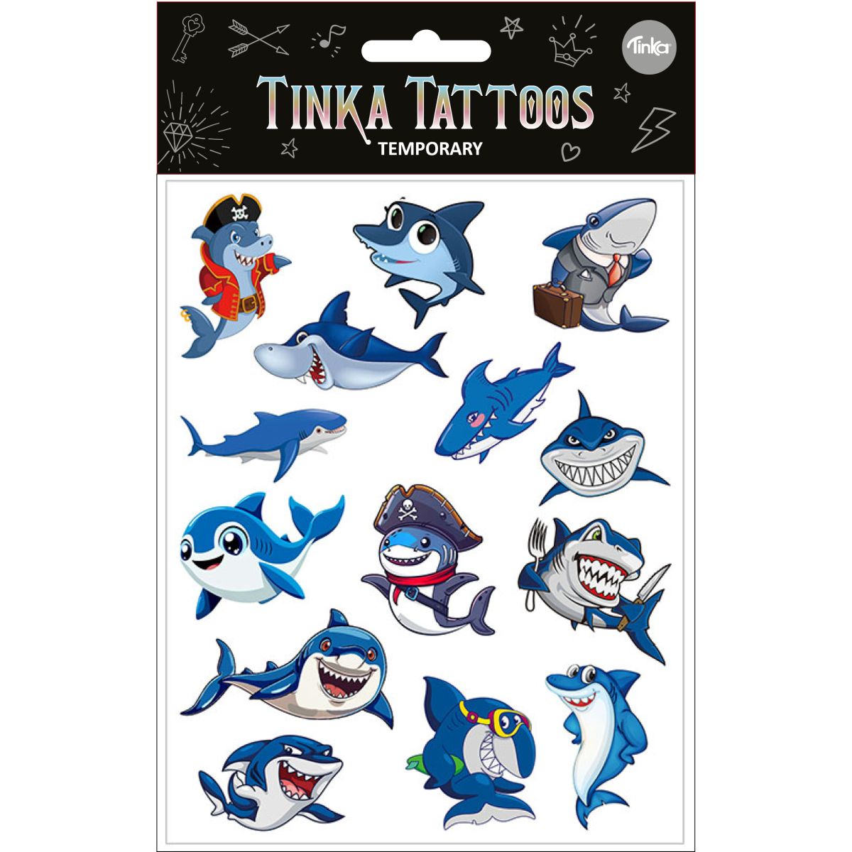 Tatuering Shark - Tinka