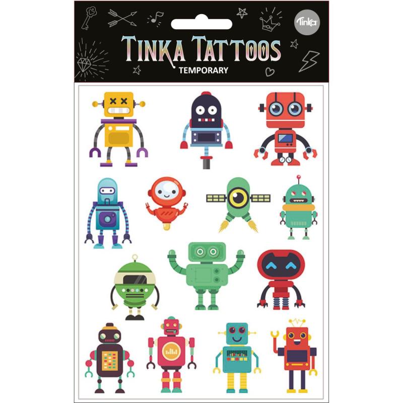 Tatuering Robot - Tinka