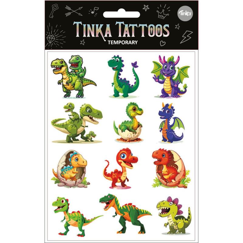 Tatuering Dinosaur - Tinka