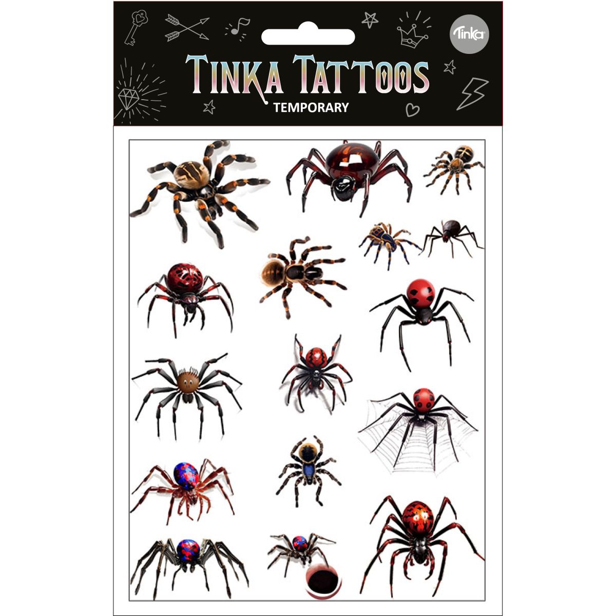 Tatuering Spindel - Tinka