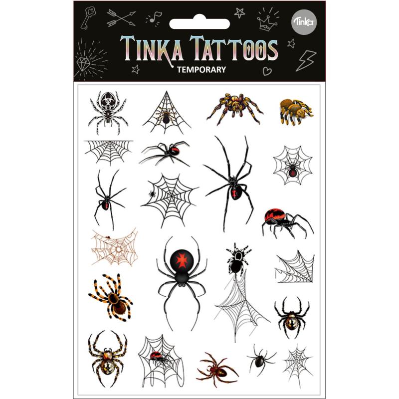 Tatuering Spindel Tinka