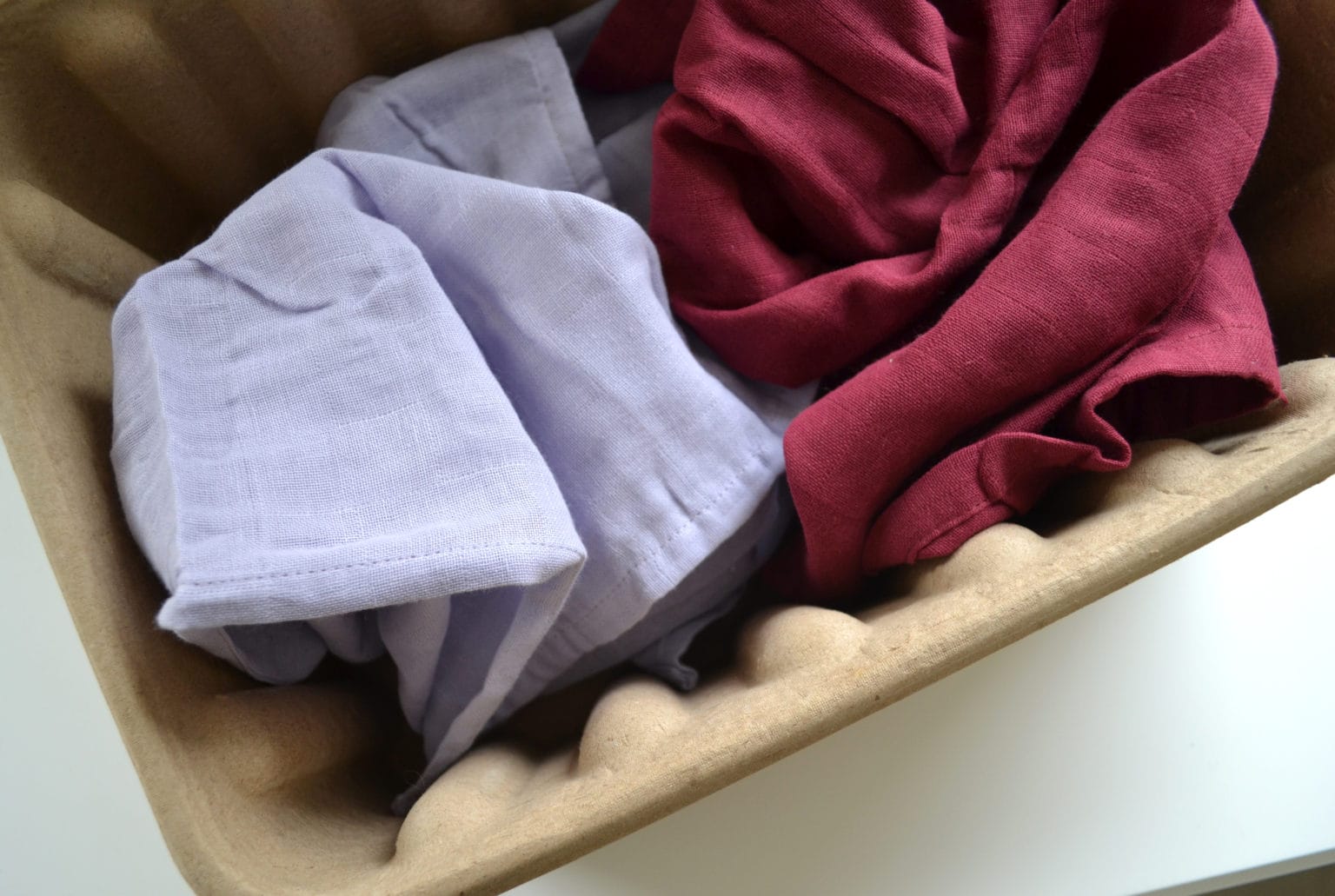 Muslin Snuttefilt Deeply Red - Filibabba - 3