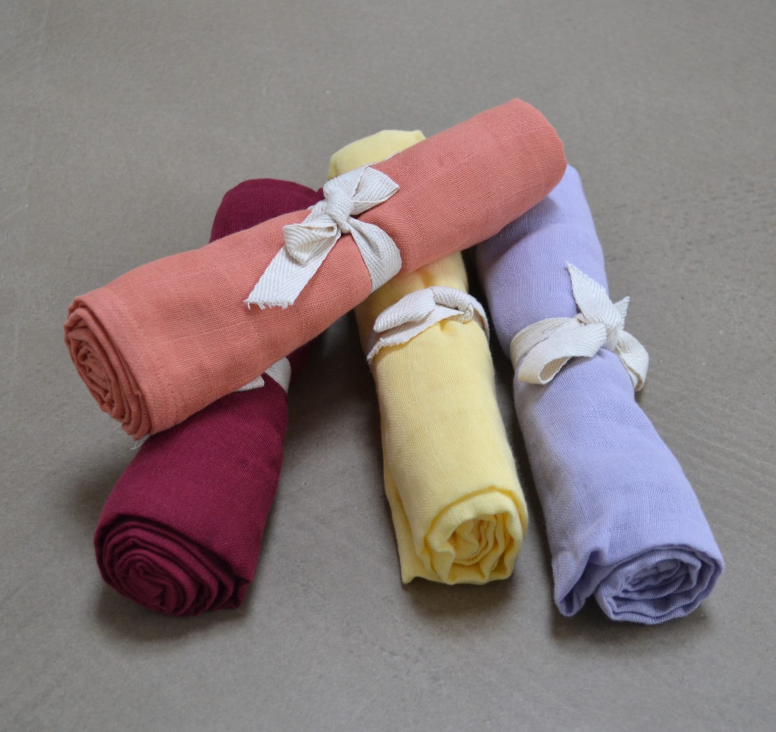 Muslin Snuttefilt Deeply Red - Filibabba - 2