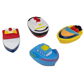 Badleksak, Sjöfart, 4-pack - Rätt Start