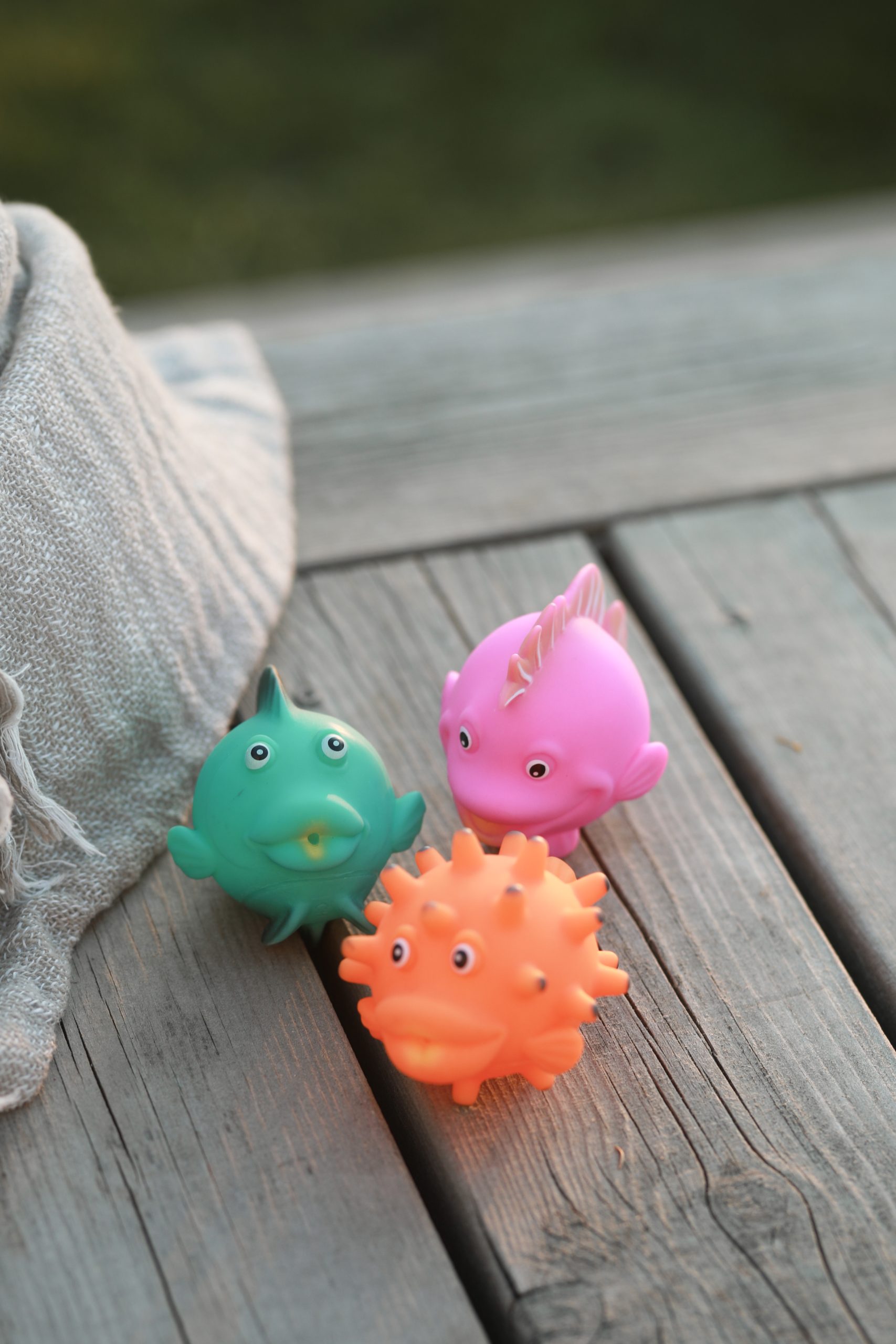 Badleksak, Korallfiskar, 4-pack - Rätt Start - 2