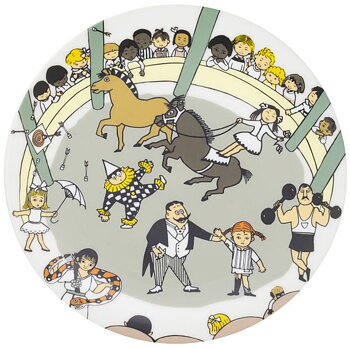 Pippi Cirkus, Flat tallrik - Rätt Start
