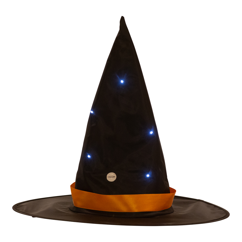 Halloween Utklädning Häxhatt, Led - 2