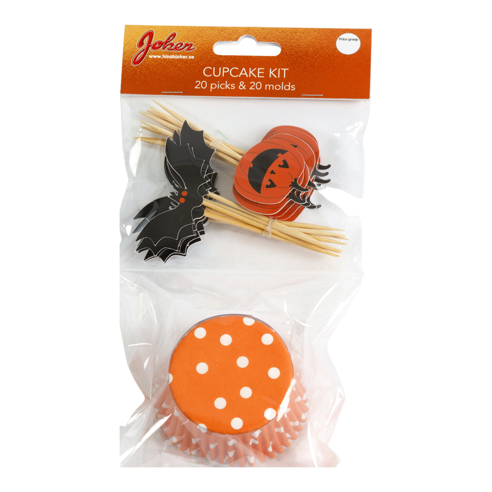 Cup Cake Kit Halloween 20 S