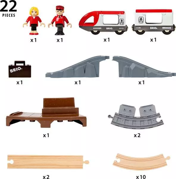 Brio Startset med Passagerartåg - 6