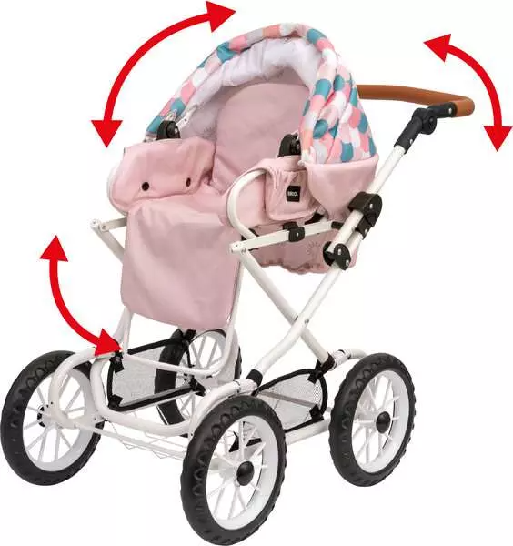 Brio Kombidockvagn med droppmönster - 8