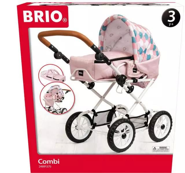 Brio Kombidockvagn med droppmönster - 7