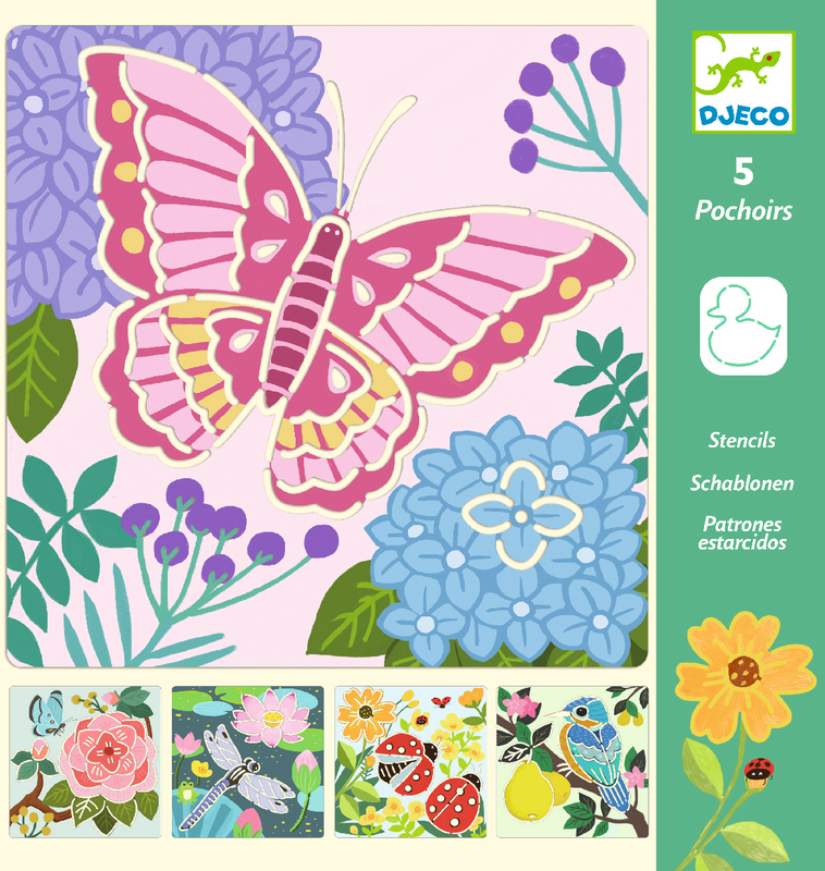 Stenciler, Garden wings - Djeco