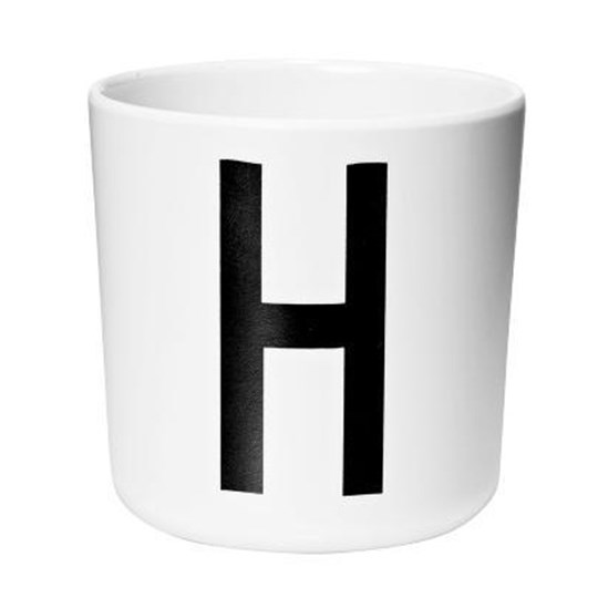 Bokstavsmugg i Melamin, H - Design Letters